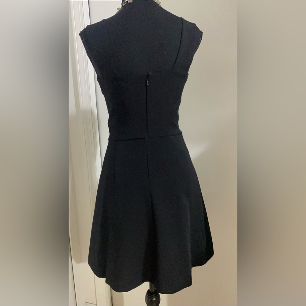 MICHAEL KORS Fit & Flare cocktail dress blk size 2 like new with tag - Picture 4 of 15